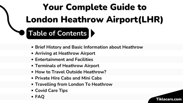 Guide to London Heathrow Airport(LHR)